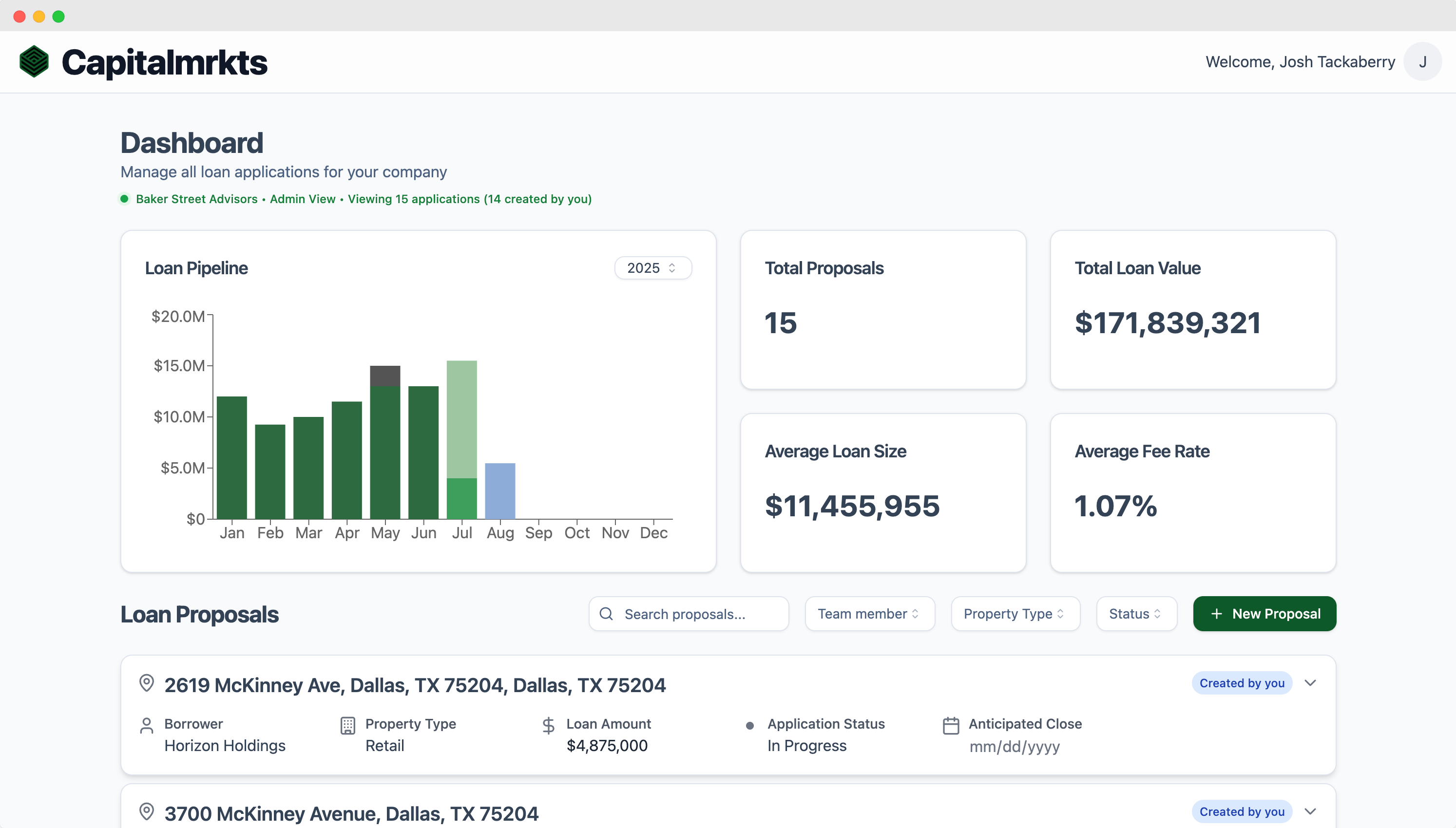 Sponsor Dashboard